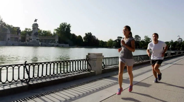 el entrenamiento personal en Madrid, El Retiro